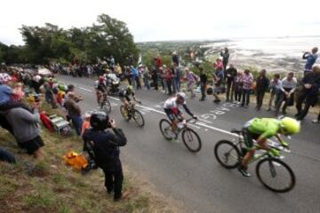 Stage 1 between Mont Saint Michel and Utah Beach.