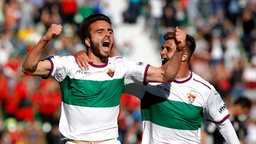 01/05/16  PARTIDO SEGUNDA DIVISION 
ELCHE - ALBACETE
GOL 1-0 PELAYO ALEGRIA 