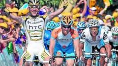 'Pichichi' Cavendish: "Es el triunfo de un equipo"