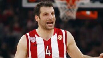 Papaloukas, con el Olympiacos.