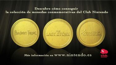 Nintendo conmemora Pandora's Tower, The Last Story y Xenoblade con monedas exclusivas