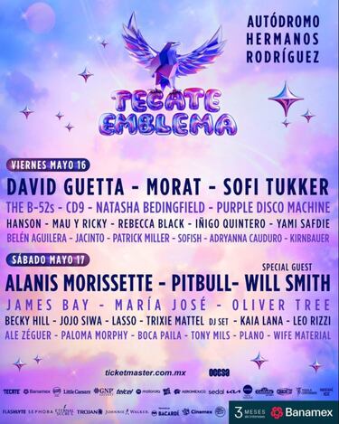 Festival Tecate Emblema 2025: rutas, estacionamiento y cómo llegar al Autódromo Hermanos Rodríguez