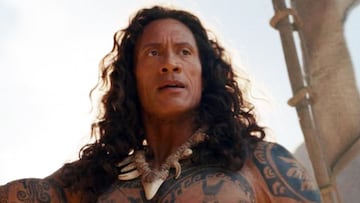 dwayne johnson the rock moana vaiana
