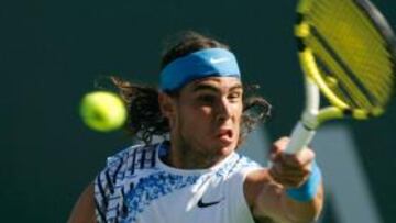 <b>A OCTAVOS. </b>Rafa Nadal no pasó apuros ante Donald Young.