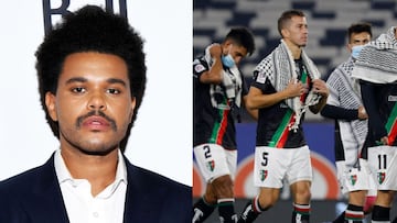 The Weeknd destac&oacute; el gesto de Palestino ante Colo Colo