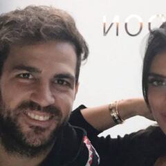 Cesc Fàbregas comparte la ecografía de su tercer hijo