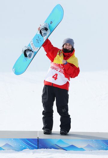 Queralt Castellet ha logrado la quinta medalla de España en la historia de los Juegos Olímpicos de Invierno tras conseguir la plata en la final de snowboard halfpipe.