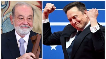 A través de una publicación compartida vía X, Elon Musk insinúa que Carlos Slim tiene vínculos con el crimen organizado. Claudia Sheinbaum lo niega.