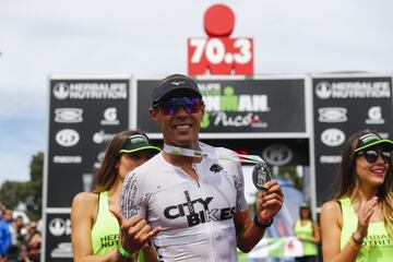 Santiago Ascenso, ganador en varones del Ironman de Pucón.