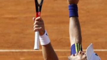 Verdasco repite victoria sobre Djokovic y pasa a semifinales en Roma