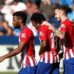 1x1 del Atlético: Griezmann puso el gol y Gelson reclama minutos