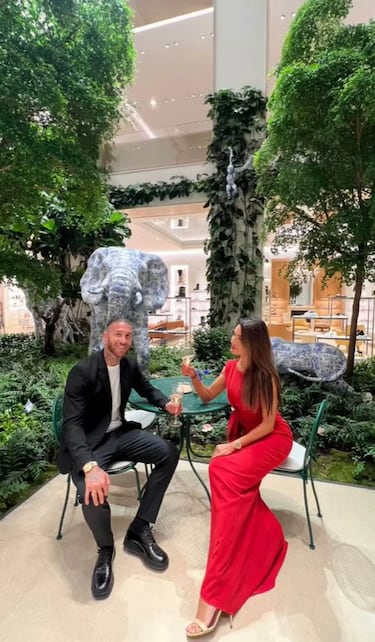 La exclusiva cena de Sergio Ramos y Pilar Rubio para celebrar su décimo aniversario