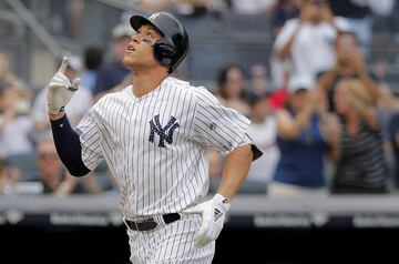 Por el jardín derecho estará el jugador de los Yankees. Judge marcha con 25 cuadrangulares en la campaña, pero su potencia en el brazo no únicamente se ve reflejada al bat y también es funcional a la hora de defender las bases.