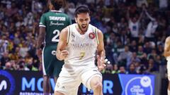 Facundo Campazzo celebra una acci&oacute;n ante el Unicaja en la final de la Copa del Rey.