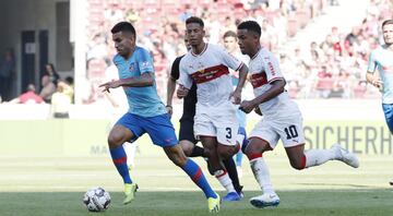 Las mejores imágenes del Stuttgart-Atlético de Madrid