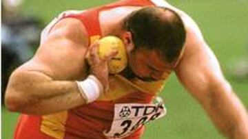 ENTRE LOS MEJORES. El leonés Manuel Martínez es uno de los mejores lanzadores de peso del mundo.