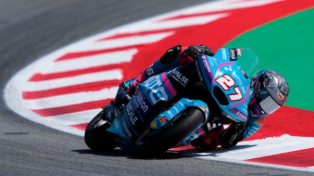 Primera pole de ley para Holgado en Moto2
