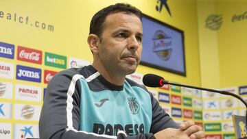 01/12/18 RUEDA DE PRENSA DE JAVI CALLEJA ENTRENADOR DEL VILLARREAL 