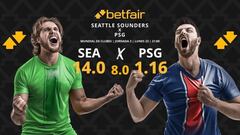 Seattle Sounders vs. PSG: horario, dónde ver, pronósticos y clasificación