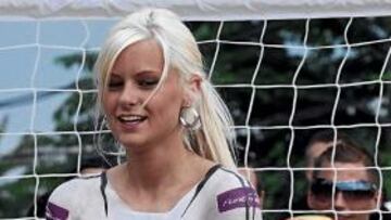 Una actriz erótica alemana.