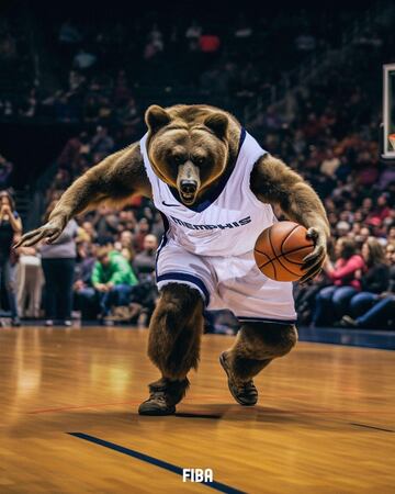 Las mascotas de la NBA cobran vida gracias a la IA