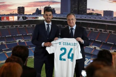 Dani Ceballos will wear Real Madrid number 24 shirt