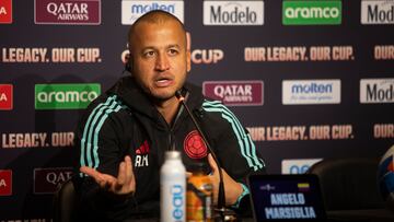 Ángelo Marsiglia durante la CONCACAF Women's Gold Cup.