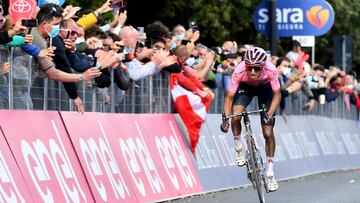 Dave Brailsford, director general del Ineos Grenadiers, expres&oacute; su alegr&iacute;a tras la exhcibici&oacute;n de Egan Bernal en la etapa 11 del Giro. &quot;Es un gran corredor&quot;