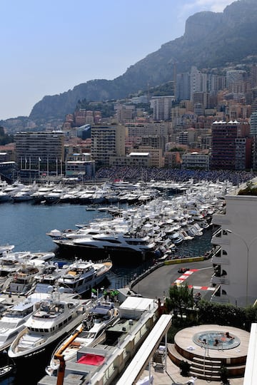 Primera sesión de entrenamiento en el circuito de Montecarlo