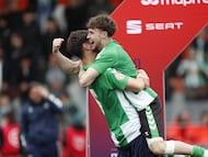 Óscar Masqué, tras ganar.