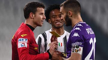 Juan Guillermo Cuadrado, jugador de la Juventus recibió su tercera expulsión en el equipo italiano. Seis veces en total ha sido expulsado en su carrera
