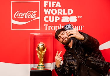 07/02/26 
EVENTO FIFA WORLD CUP 26 TROPHY TOUR COCACOLA SANTIAGO BERNABEU