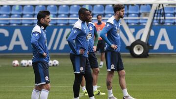 Entrenamiento Deportivo de La Coru&ntilde;a. defensa, mujaid granero boveda