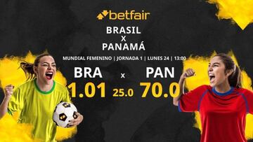 Brasil vs. Panamá: horario, TV, estadísticas, clasificación y pronósticos Mundial Femenino 2023