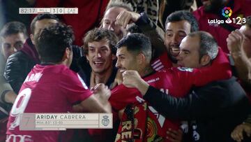 Resumen y gol del Mallorca vs. Zaragoza de la Liga 1|2|3