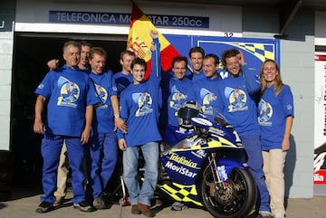 3 títulos:
125cc (2003) y 250cc (2004 y 2005)