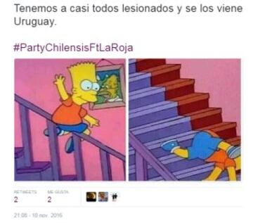 Los memes apuntaron al juego "defensivo" de Chile