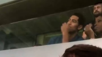 Bellingham’s epic VIP box celebration after Mbappé’s goal against Osasuna