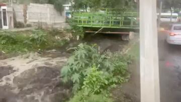 Se desborda Río San Buenaventura en Tlalpan, CDMX
