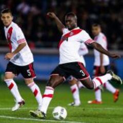 Balanta sufre lesión muscular y será baja por tres semanas