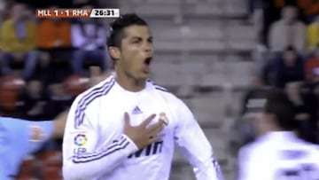 Diez años del primer hat-trick de Cristiano en el Madrid