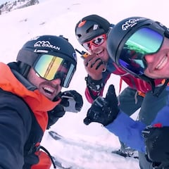 Tres españoles escalan y esquían en la Val d’Aran más salvaje