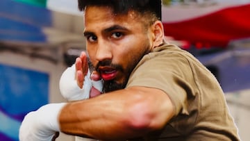 El boxeador Ram¨®n C¨¢rdenas, que enfrentar¨¢ a Naoya Inoue.