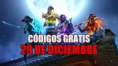 Free Fire | Códigos de hoy lunes 29 de diciembre de 2025: recompensas gratis
