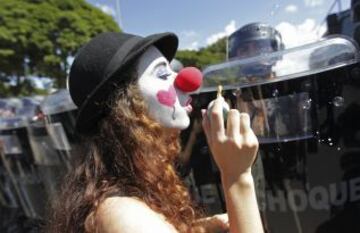 Protestas en plena Copa Confederaciones