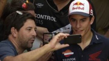 Márquez no quiere polémicas con Rossi.