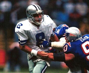 Los Vaqueros no pudieron ni con Troy Aikman en la Ciudad de México, y terminaron sucumbiendo 21-3 ante los Patriotas en 1998