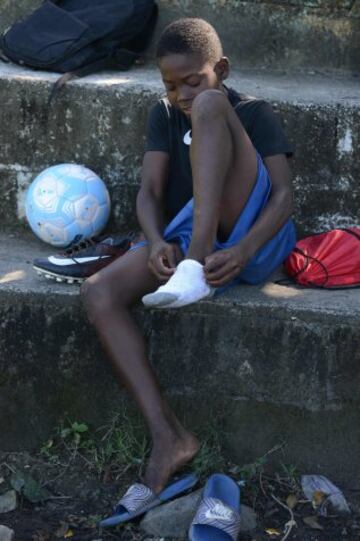 El fútbol como medio para salir de la pobreza infantil en Honduras