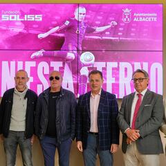 La escultura de Andrés Iniesta en Albacete se instalará el 3 de junio