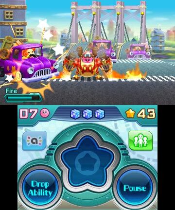 Captura de pantalla - Kirby: Planet Robobot (3DS)